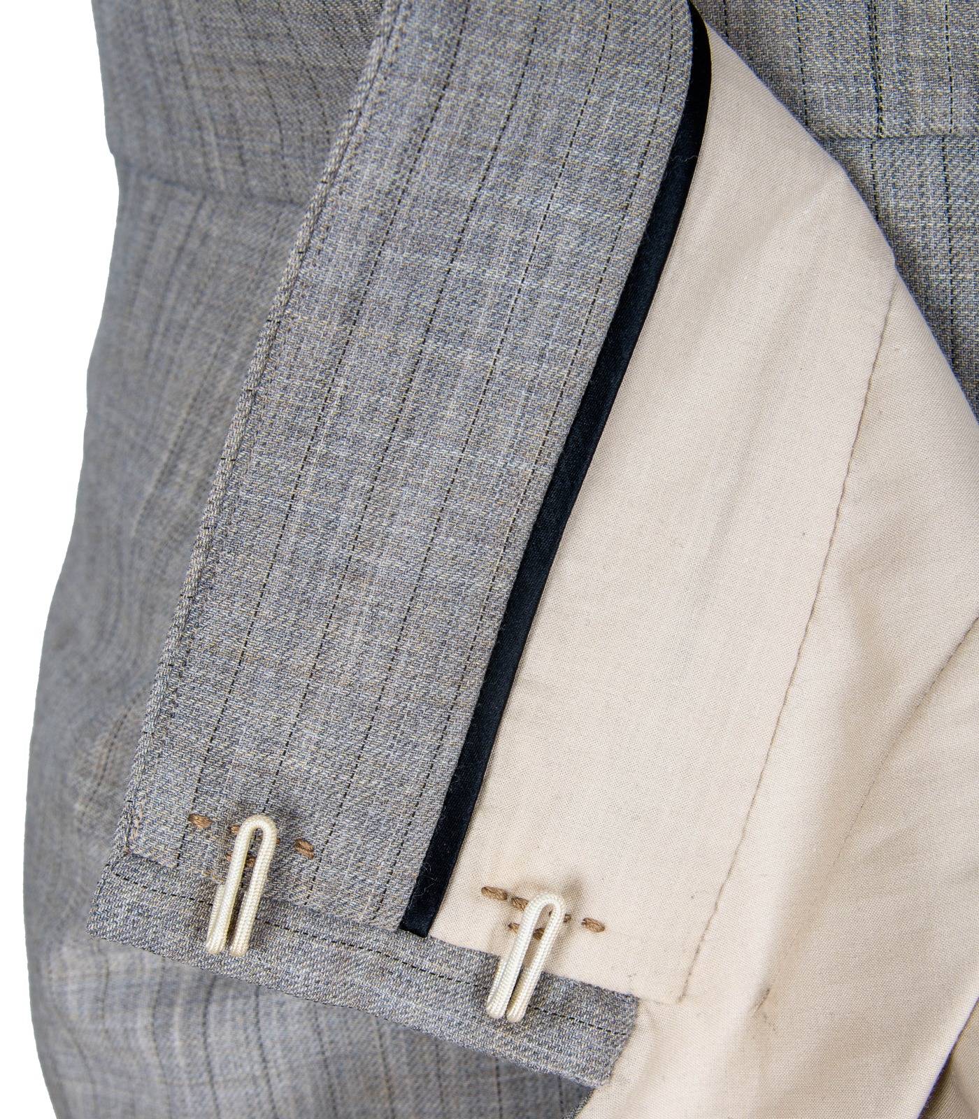 HIGH-WAISTED WOOL ASYMMETRICAL PENCIL SKIRT - Image 8