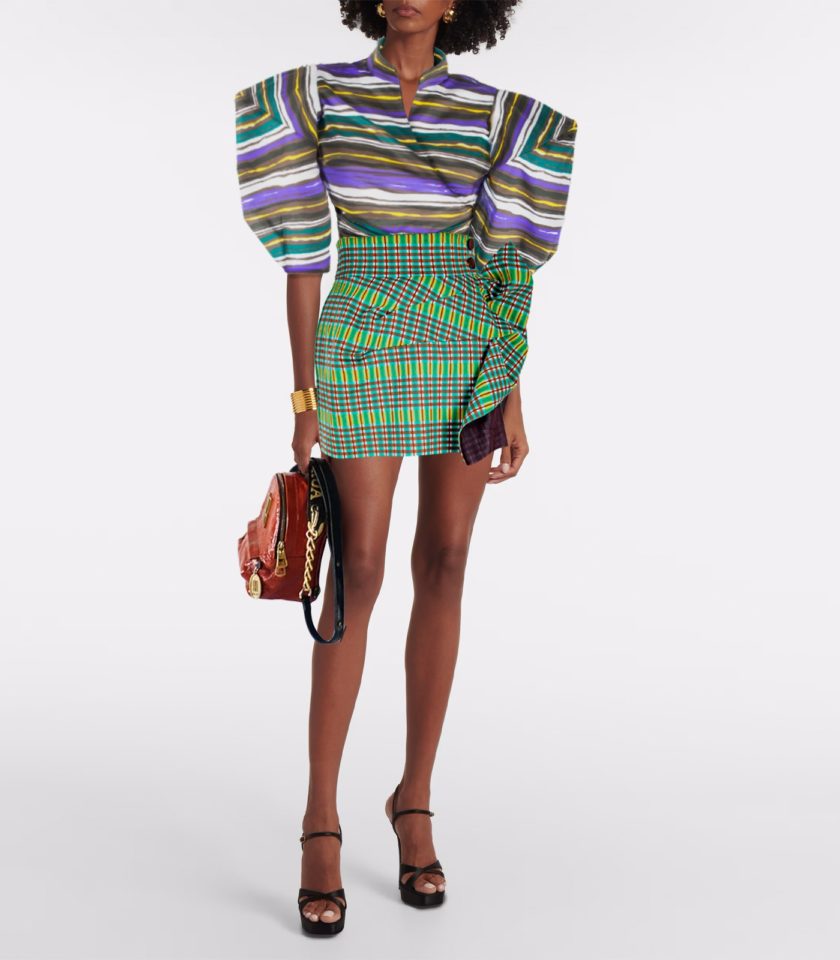 CROPPED WRAP SHIRT - Image 2