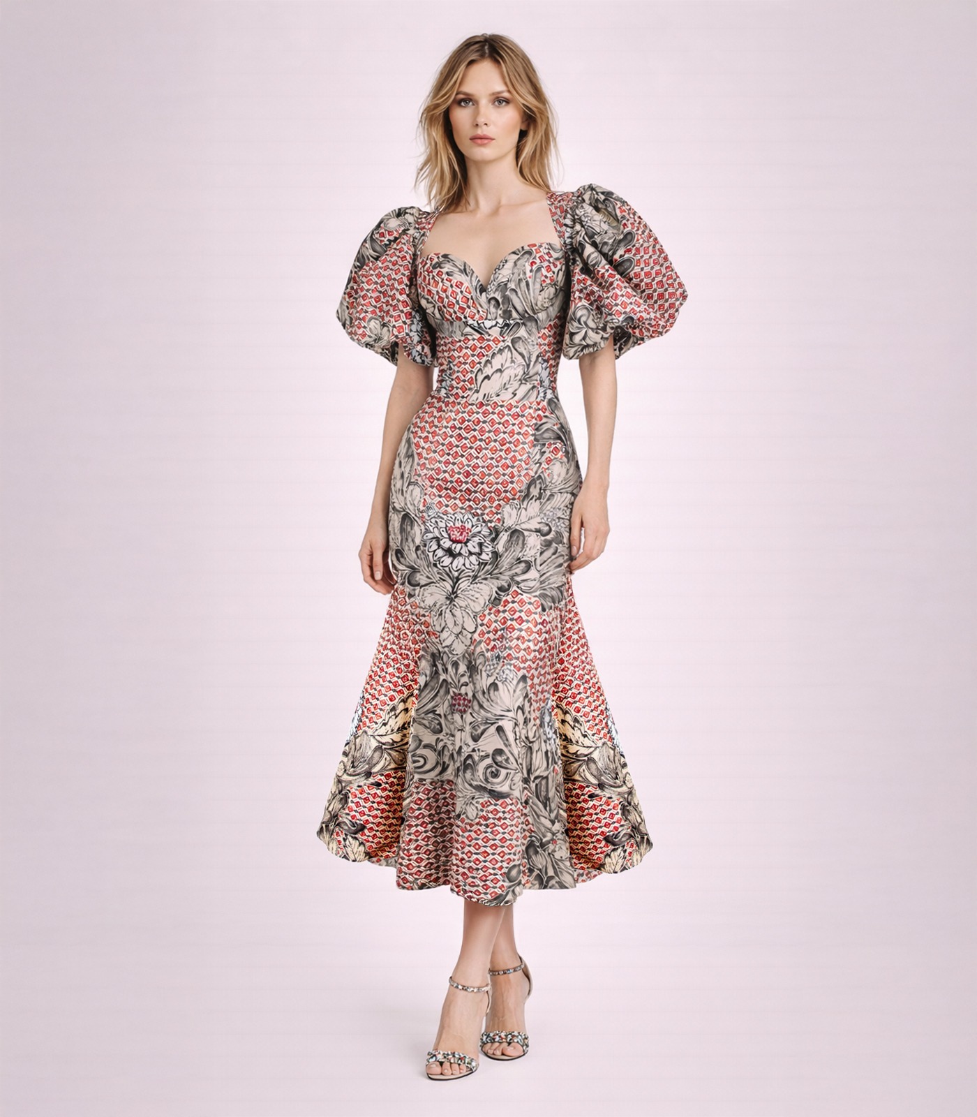 BUSTIER MIDI DRESS - Image 2