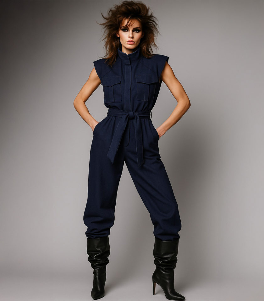 COTTON LOOSE FIT JUMPSUIT - Image 2