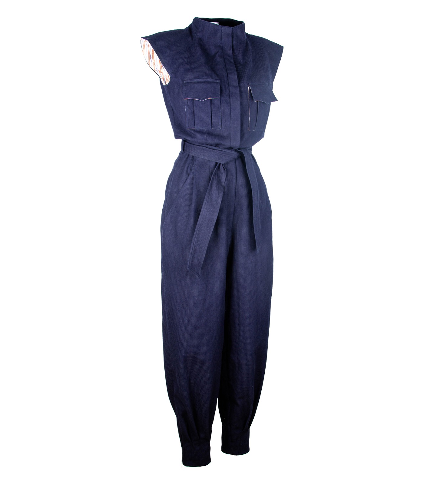Cotton Loose Fit Jumpsuit - Image 3