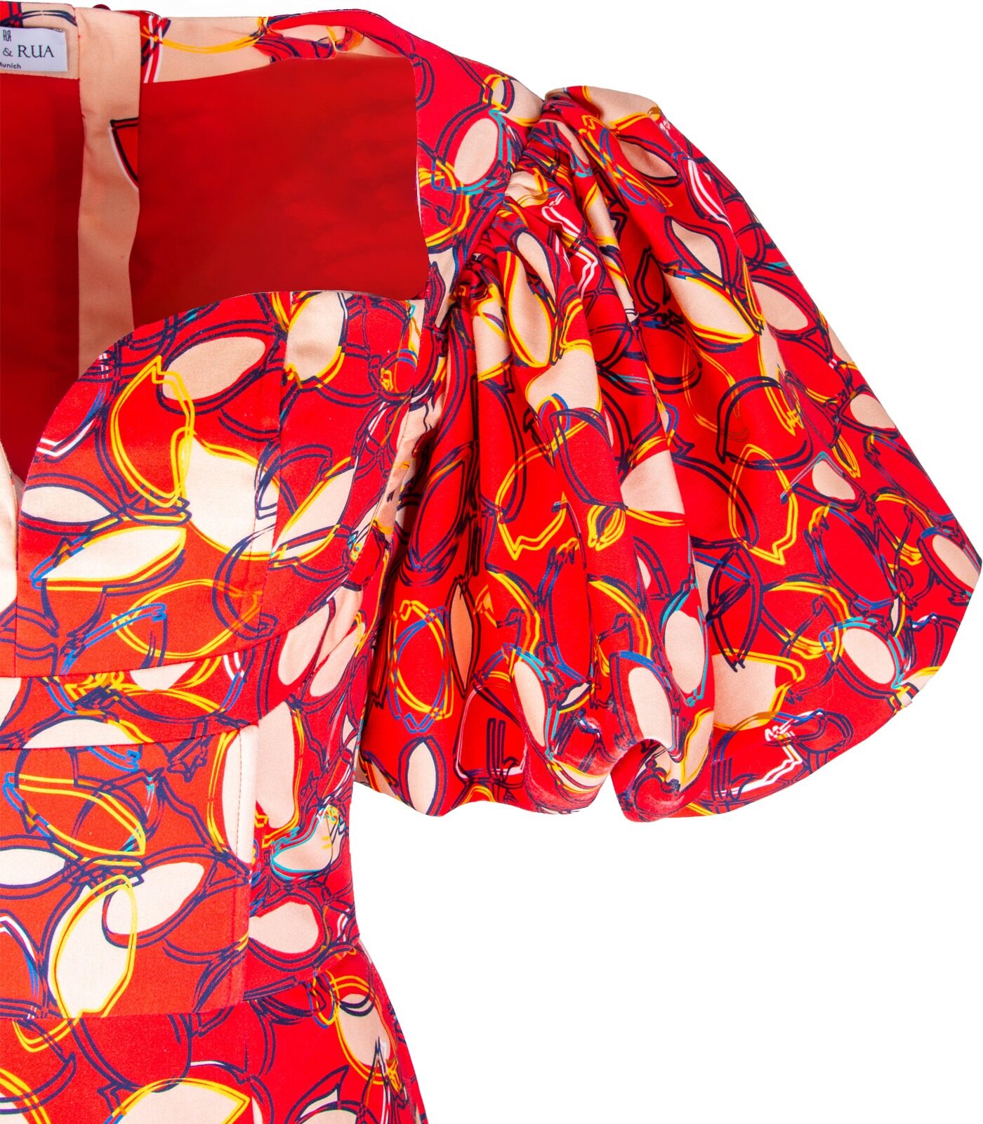 Bustier Cocktail Midi Dress - Image 3