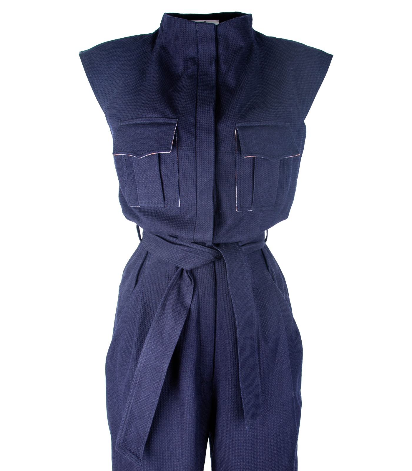Cotton Loose Fit Jumpsuit - Image 4