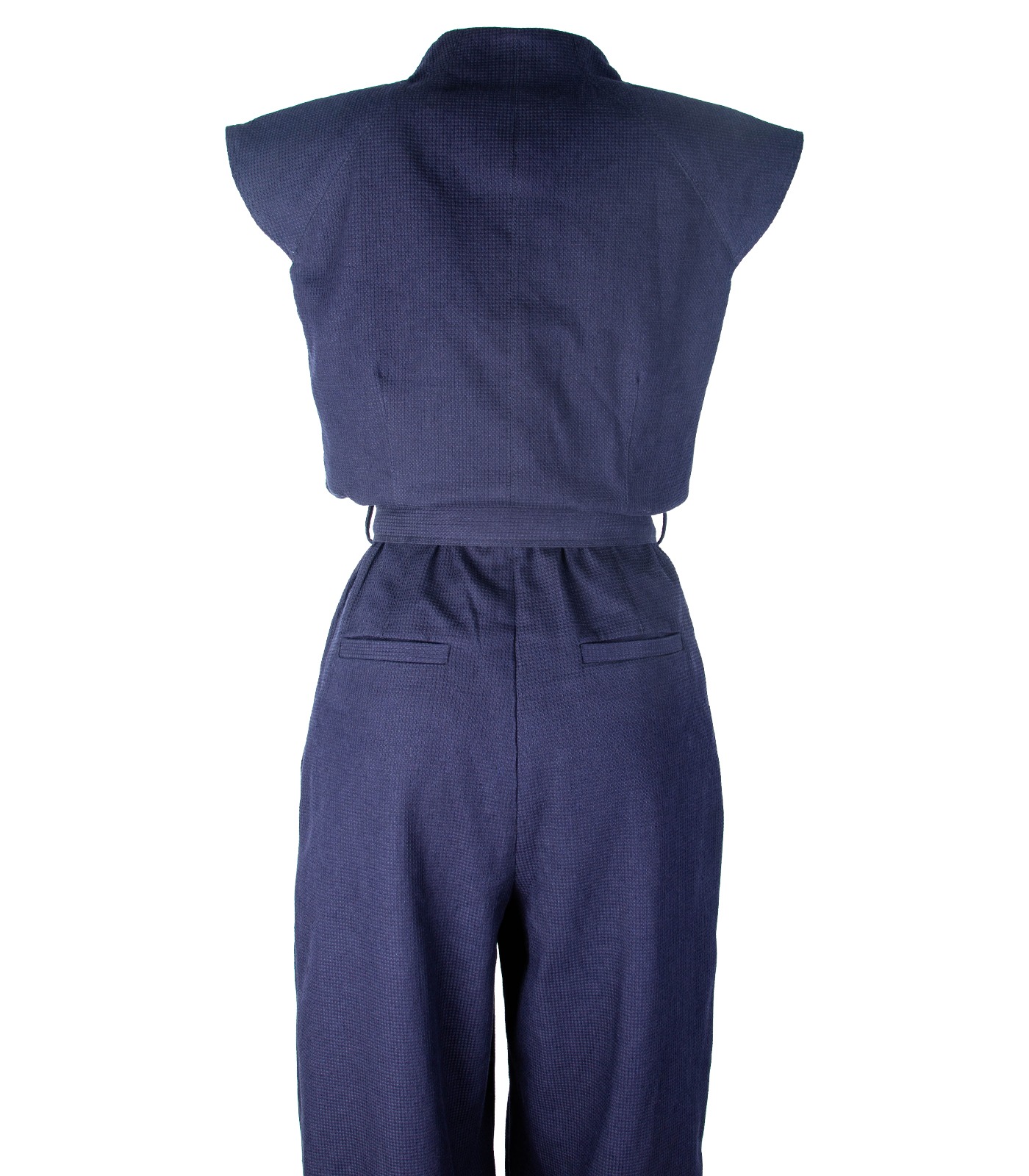 Cotton Loose Fit Jumpsuit - Image 7