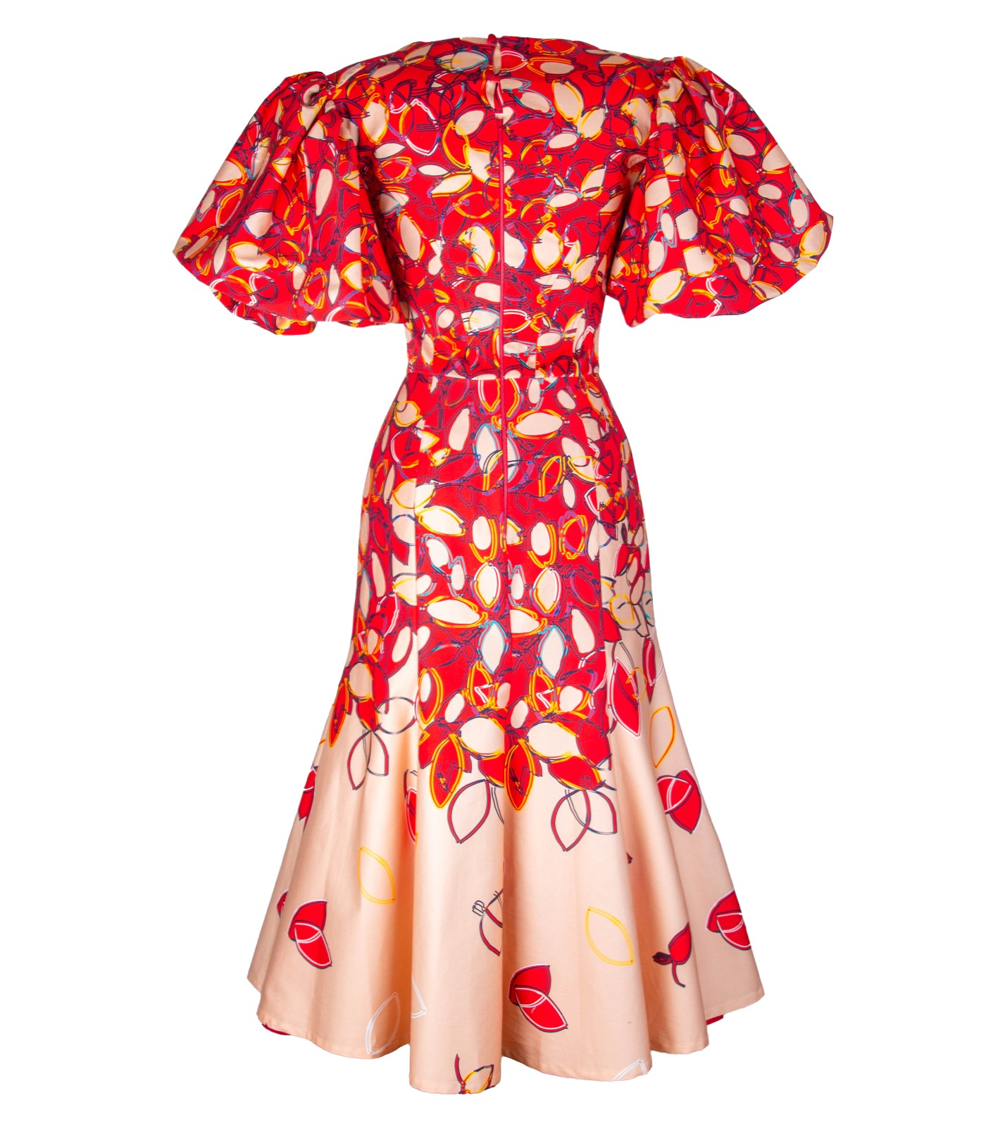 Bustier Cocktail Midi Dress - Image 4