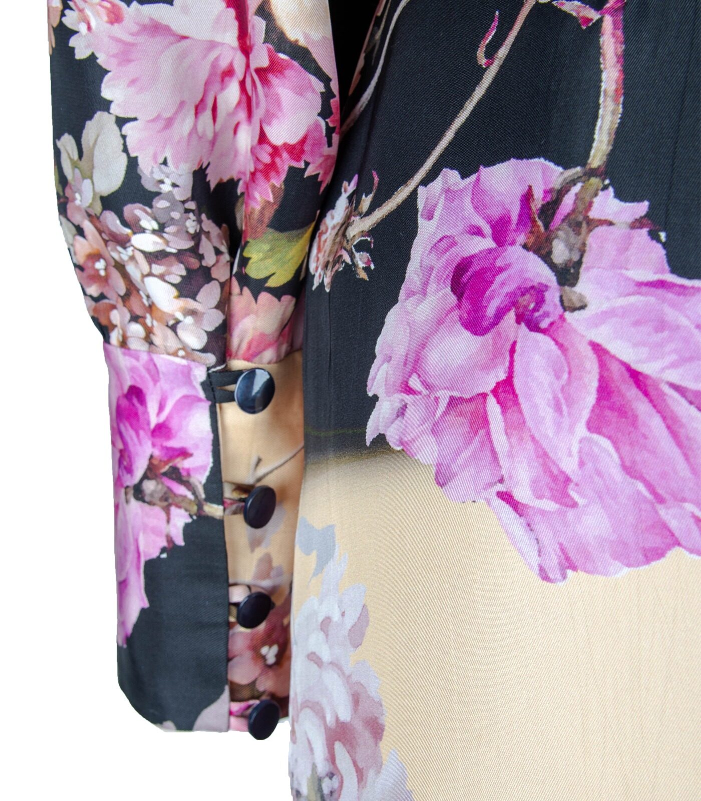 Long Floral Cocktail Dress - Image 6