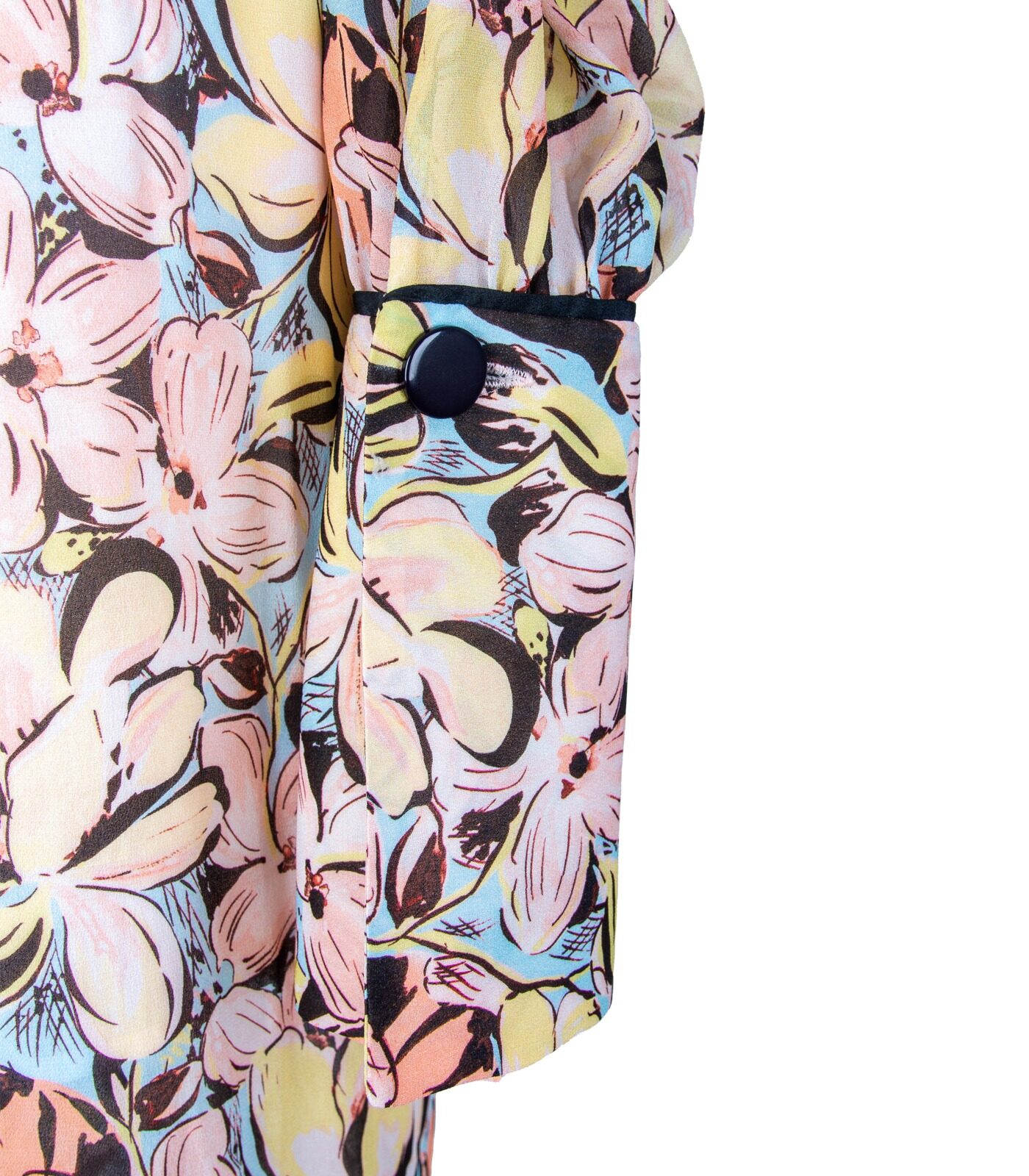 Long Floral Cocktail Dress - Image 6