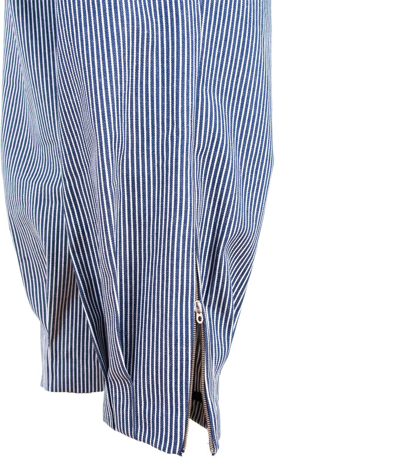 Cotton & Leather Loose Fit Jumpsuit - Image 7