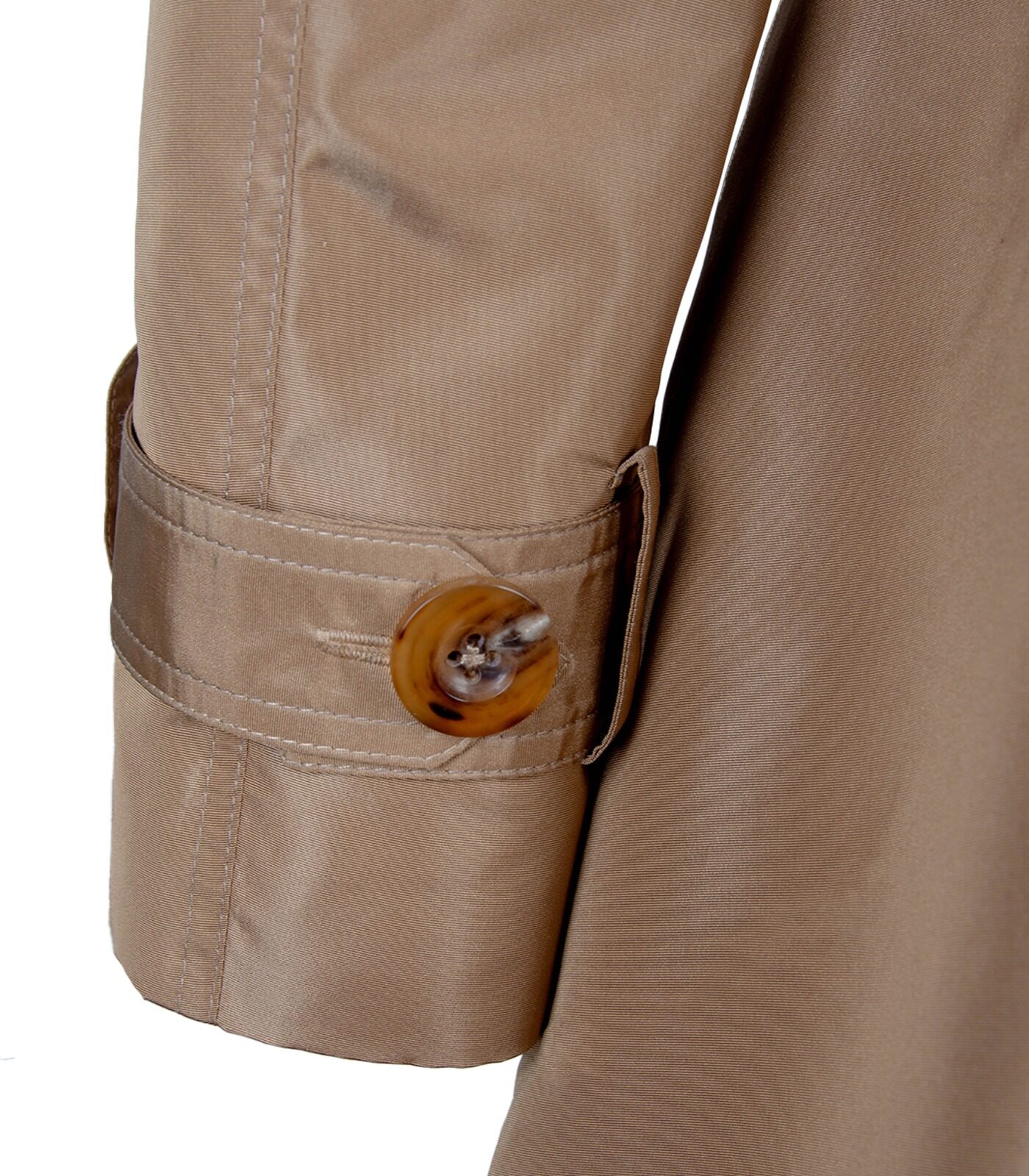 Silk Double-Breasted Trench Coat - Image 10