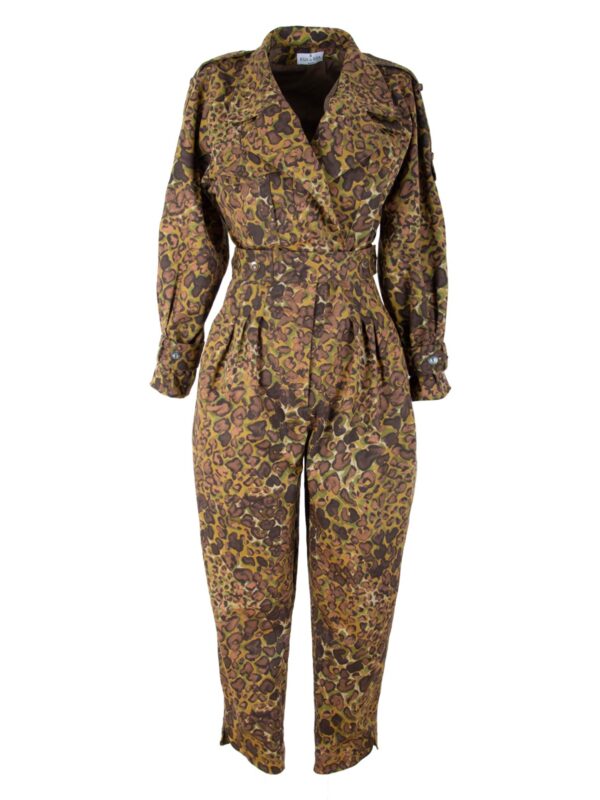 Gabardine  Loose Fit Jumpsuit