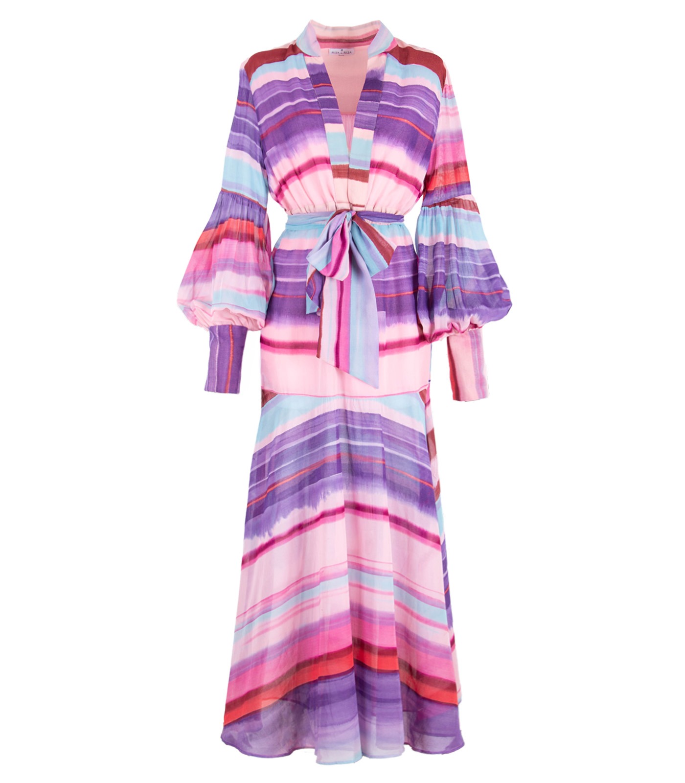 Batiste Cotton Long Shirt Dress