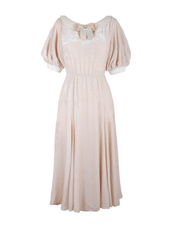 Velvet Silk Dress