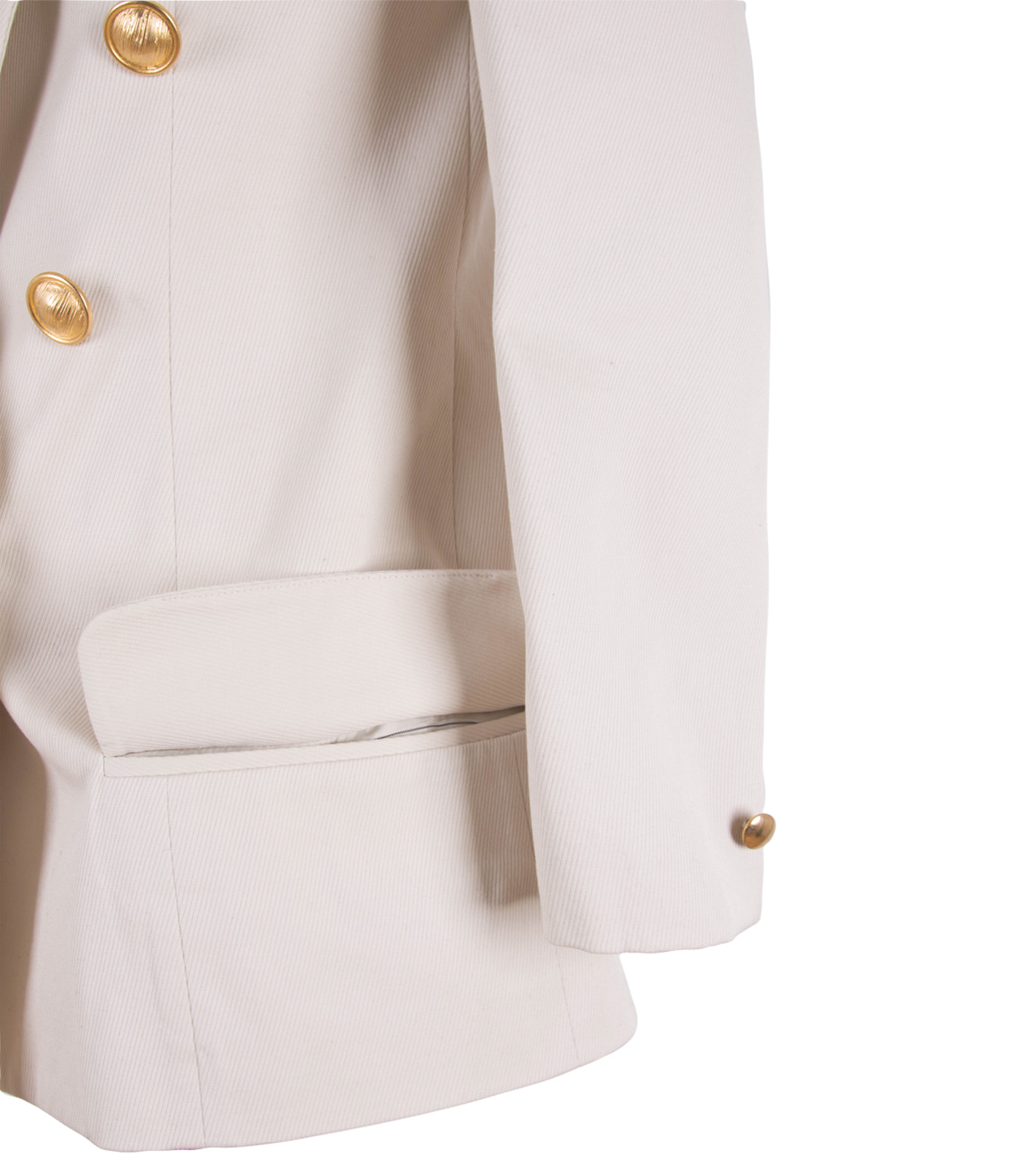 Cotton Double-Breasted Jacket - Image 5