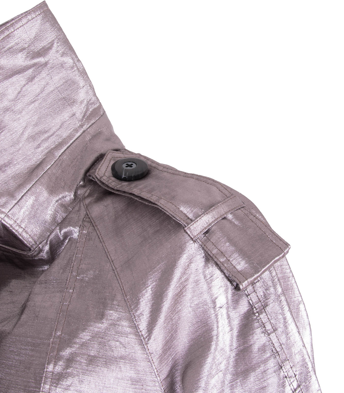 Cotton Double-Breasted Trench Coat - Image 11