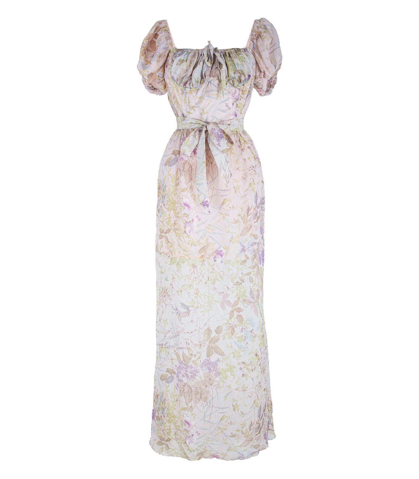 Romantic Bustier Silk Dress