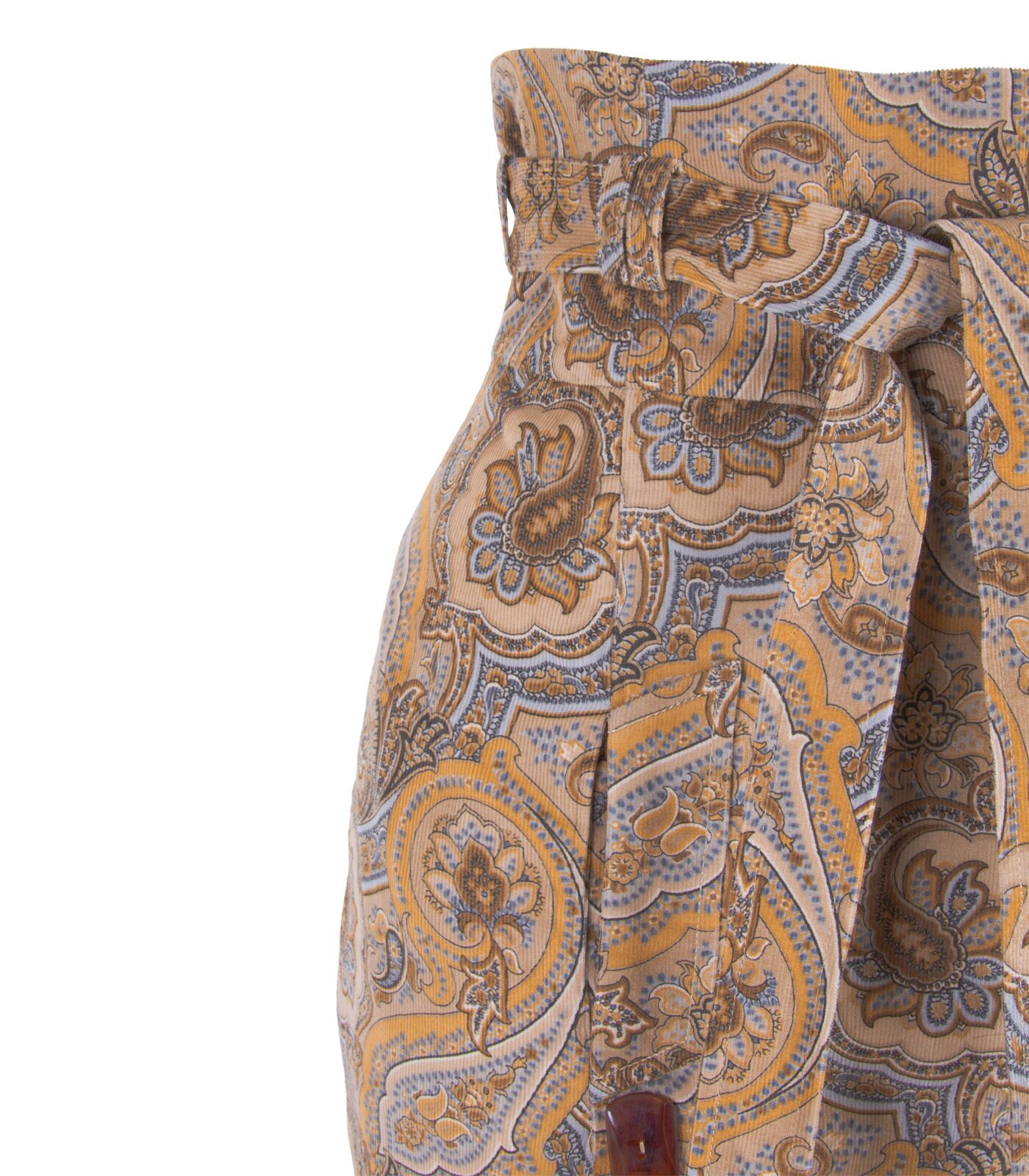 High-Waisted Cotton Pencil Skirt - Image 5