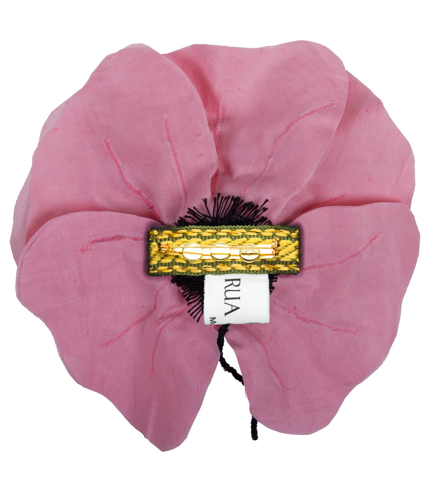 Flower Brooch With Pearls And Crystals - Image 3