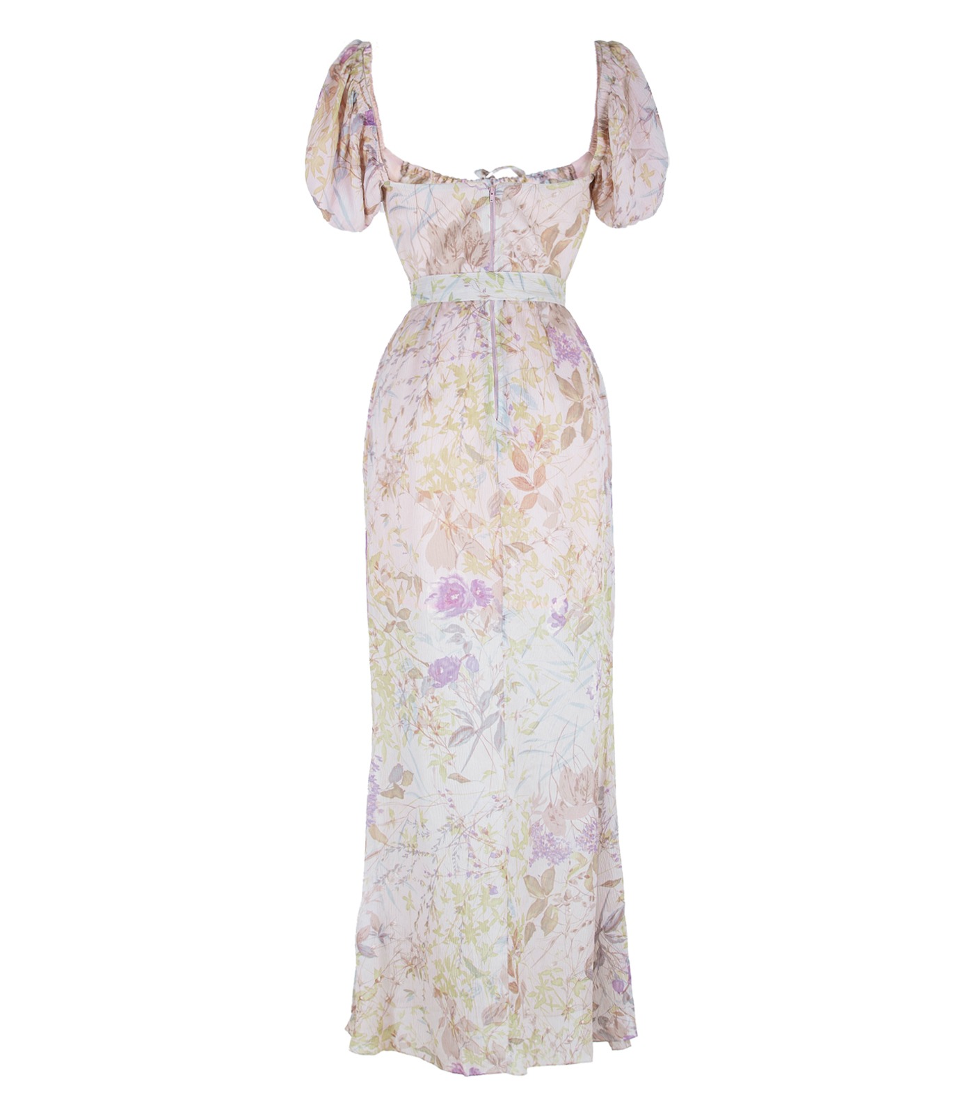Romantic Bustier Silk Dress - Image 4