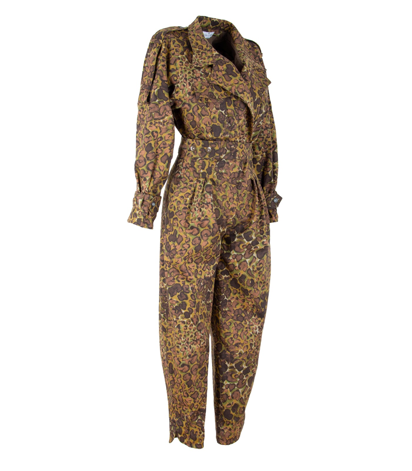 Gabardine Loose Fit Jumpsuit - Image 2