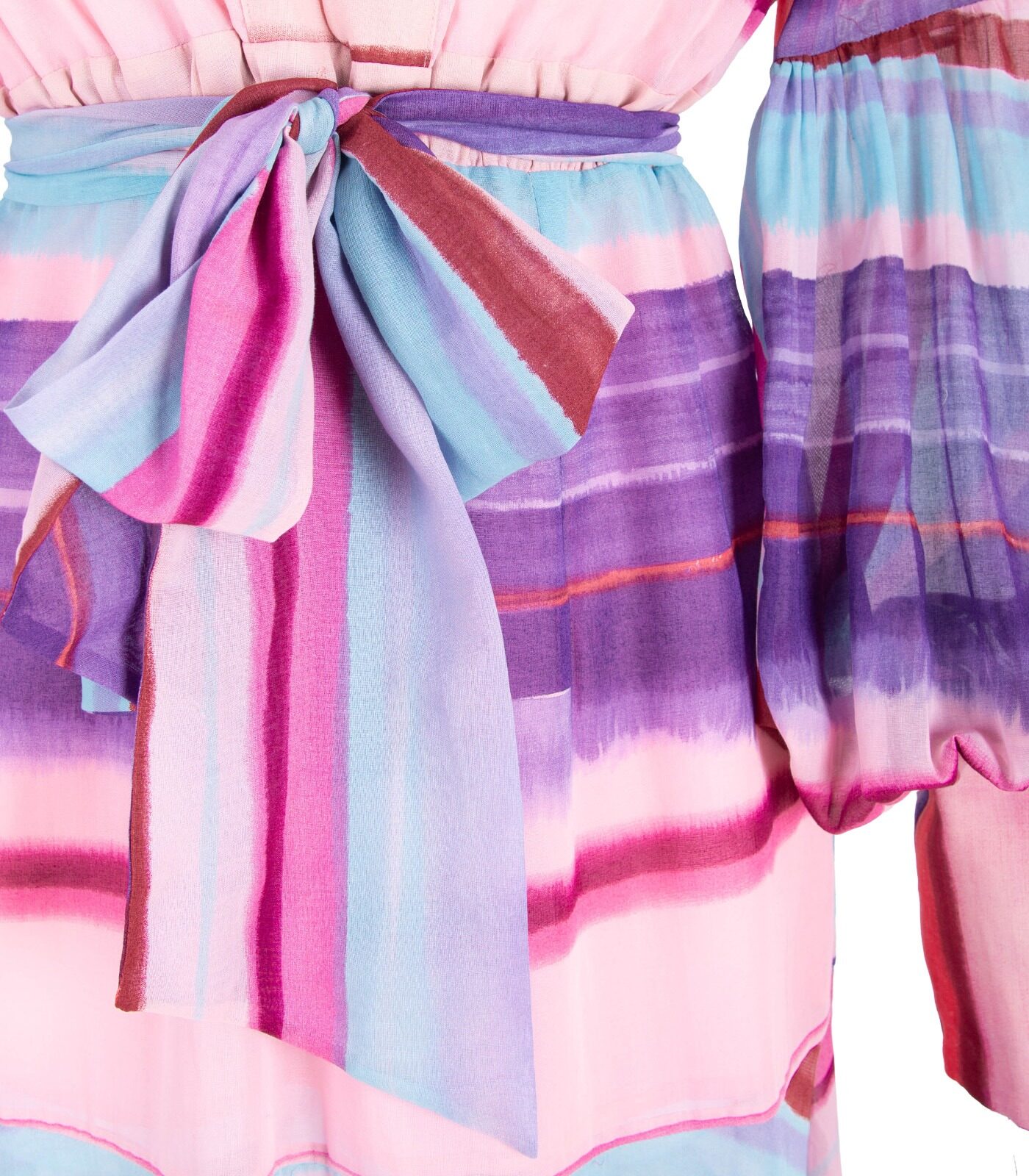 Batiste Cotton Long Shirt Dress - Image 5