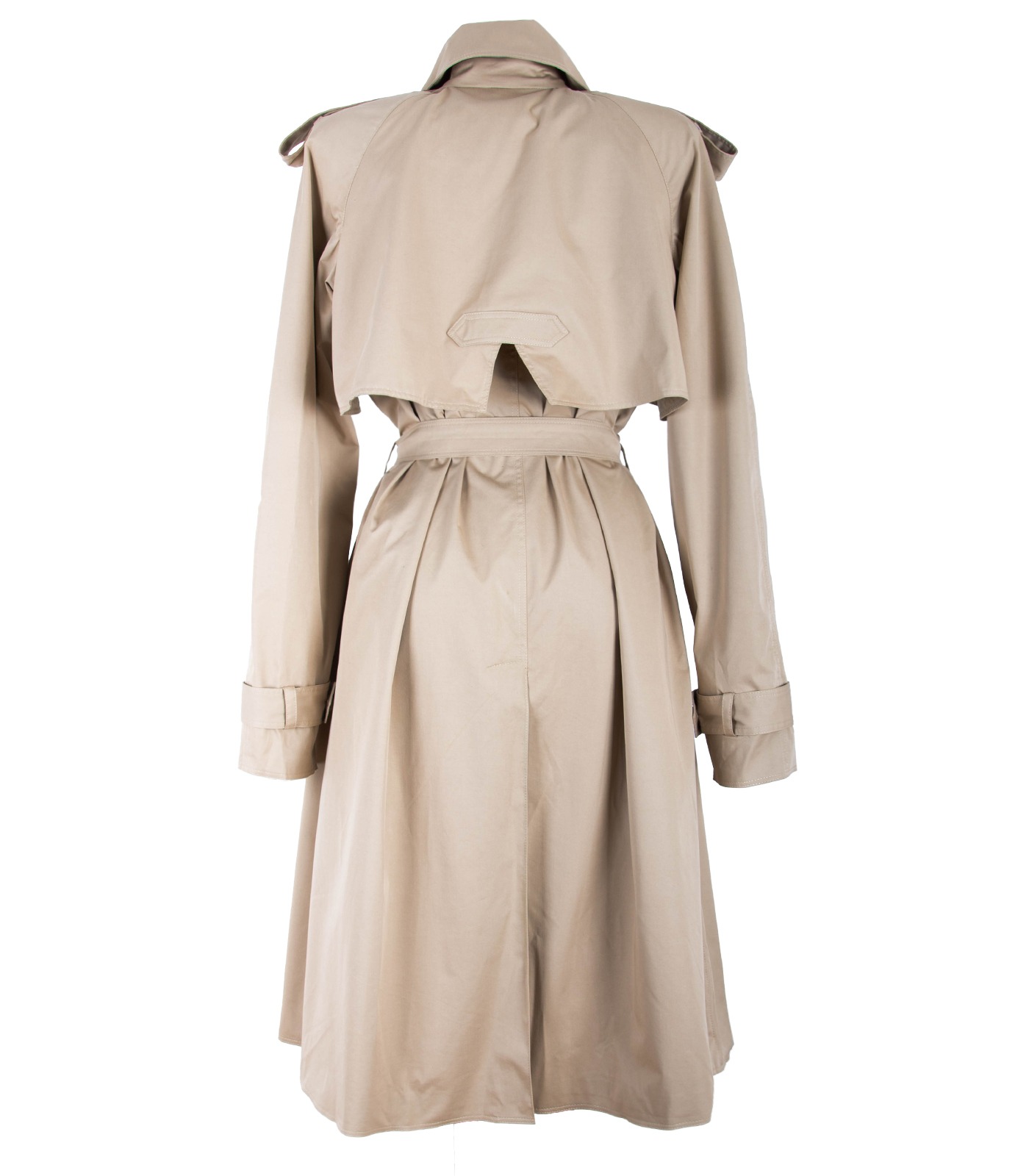 Cotton Double-Breasted Trench Coat - Image 6