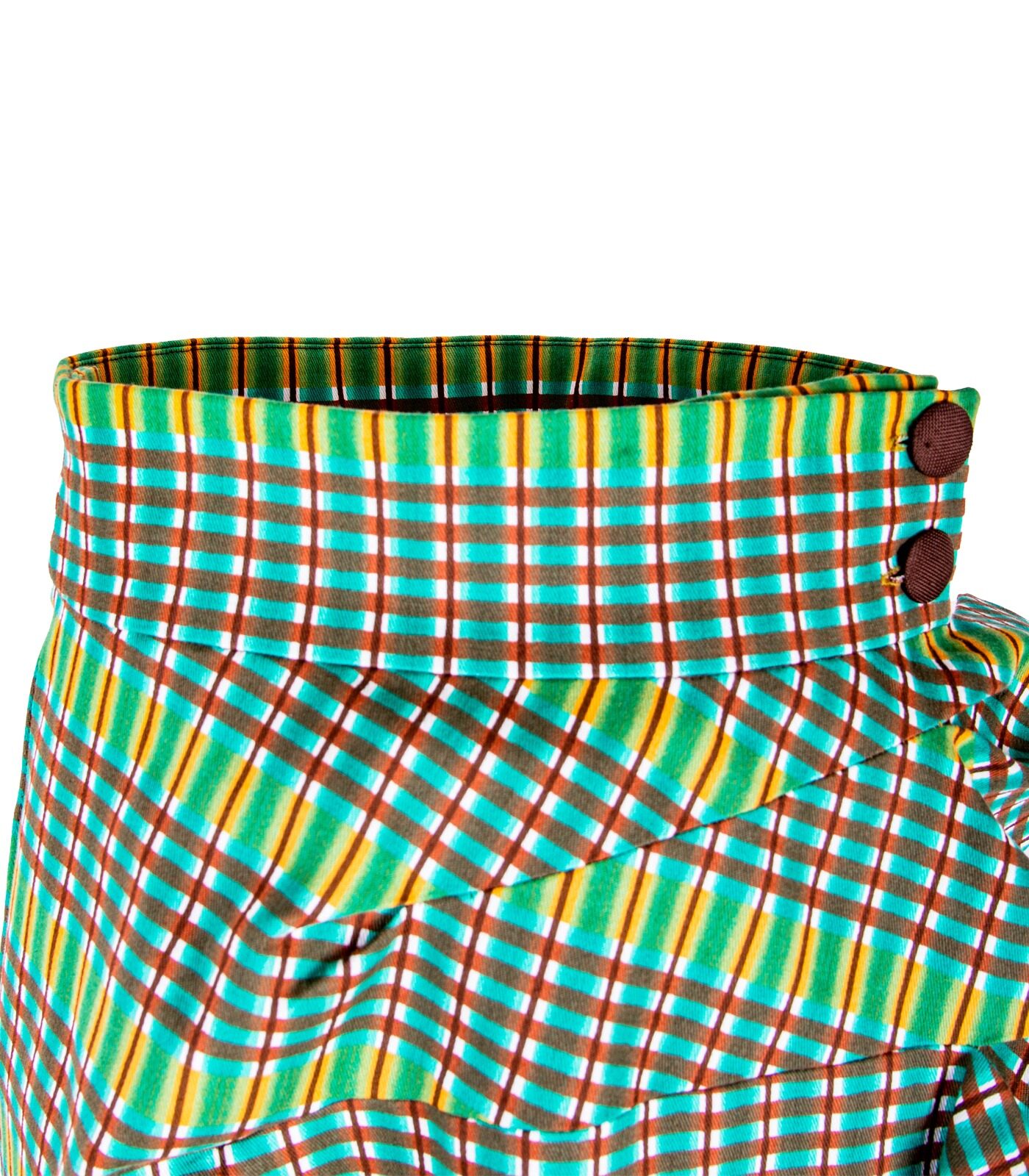 High-Waisted Asymmetrical Pencil Skirt - Image 3