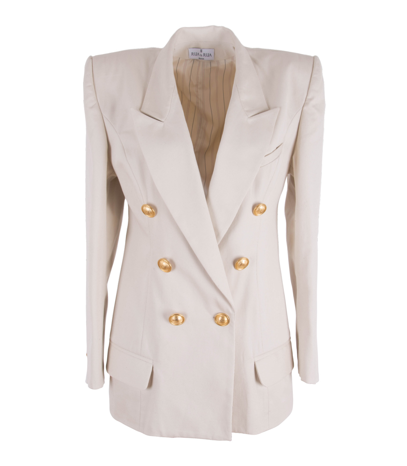 Cotton Double-Breasted Jacket