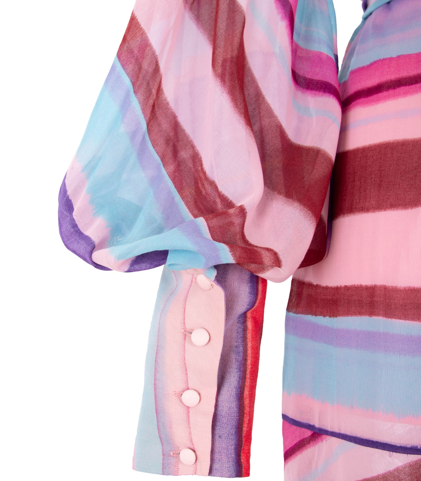 Batiste Cotton Long Shirt Dress - Image 6