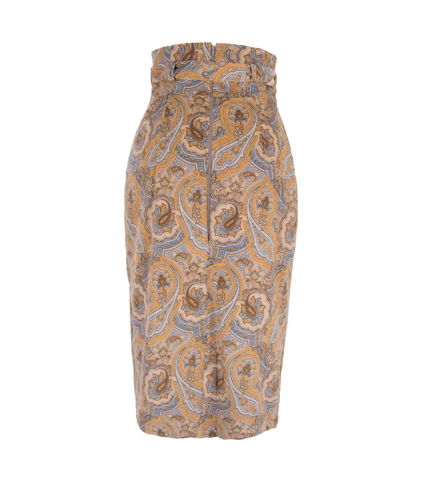 High-Waisted Cotton Pencil Skirt - Image 7