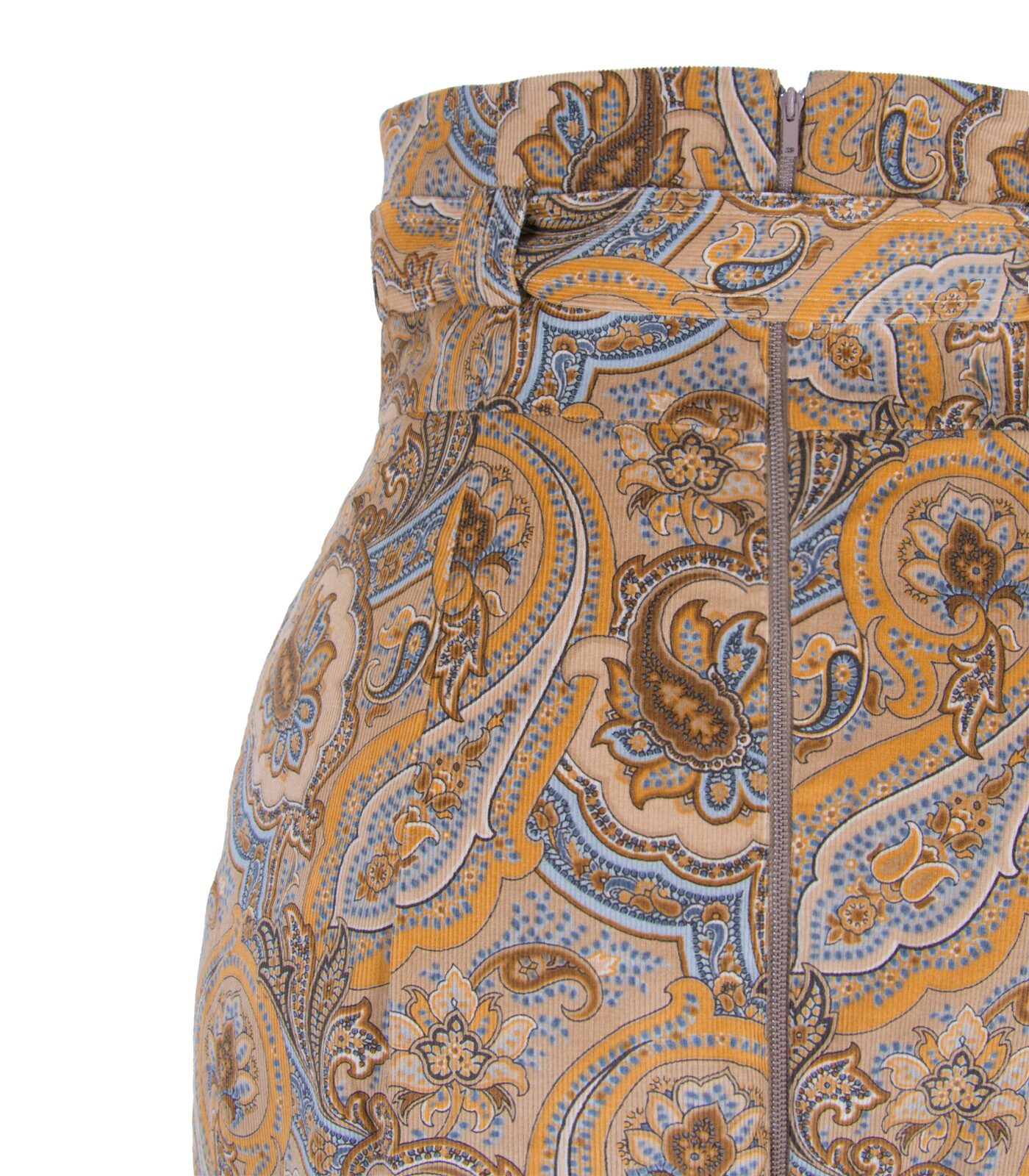 High-Waisted Cotton Pencil Skirt - Image 6
