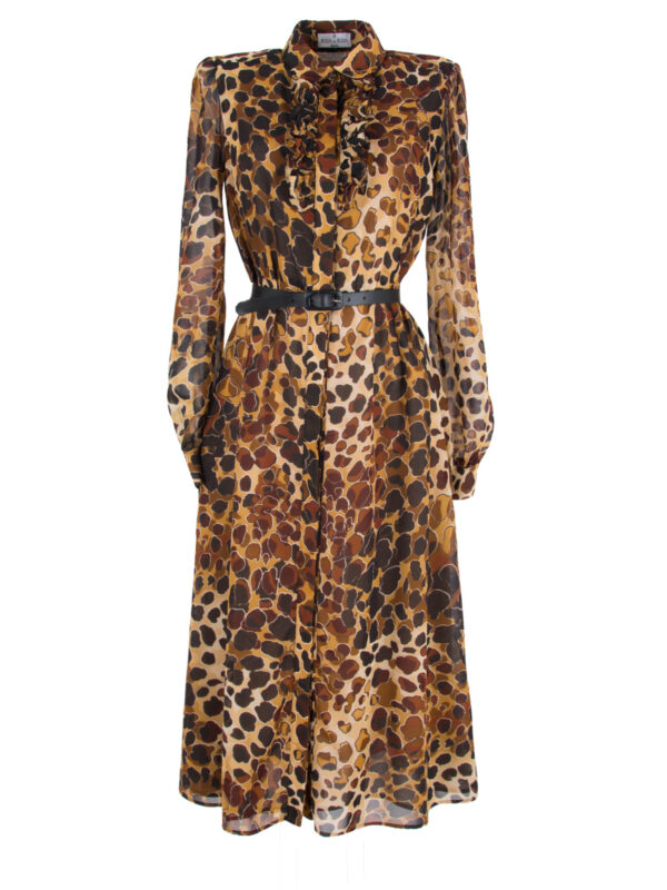 Silk Midi Dress