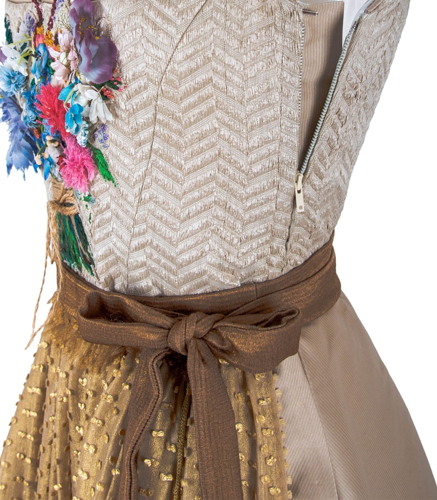 Silk Dirndl With Hand Embroidery - Image 8
