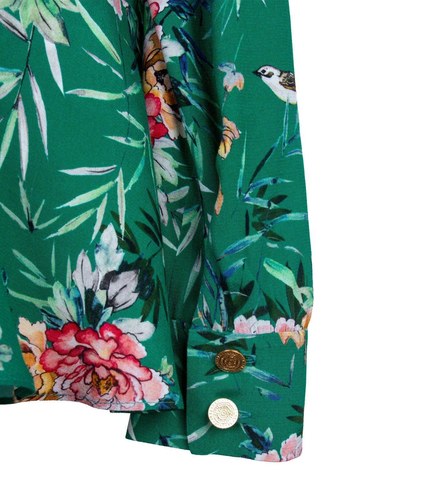 Signature Mini Dress With Silk Lining And Floral Print - Image 7